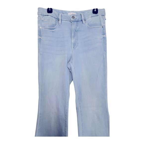 Good American Light Blue Women's Straight Leg Jeans Size 10/30 - Picture 3 of 10